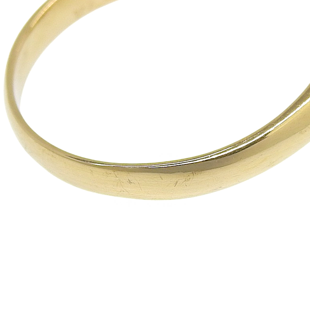 Blue Tourmaline Ring BT1.74/D0.53 Yellow Gold K18YG 4.0g