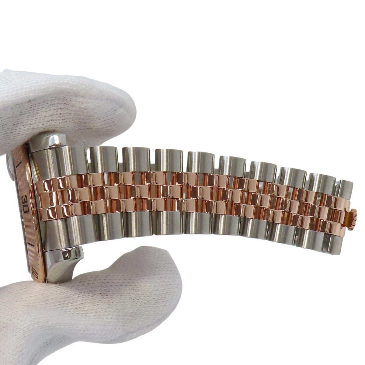 Datejust Turn-O-Graph 116261 PG/SS D Black Automatic Men's