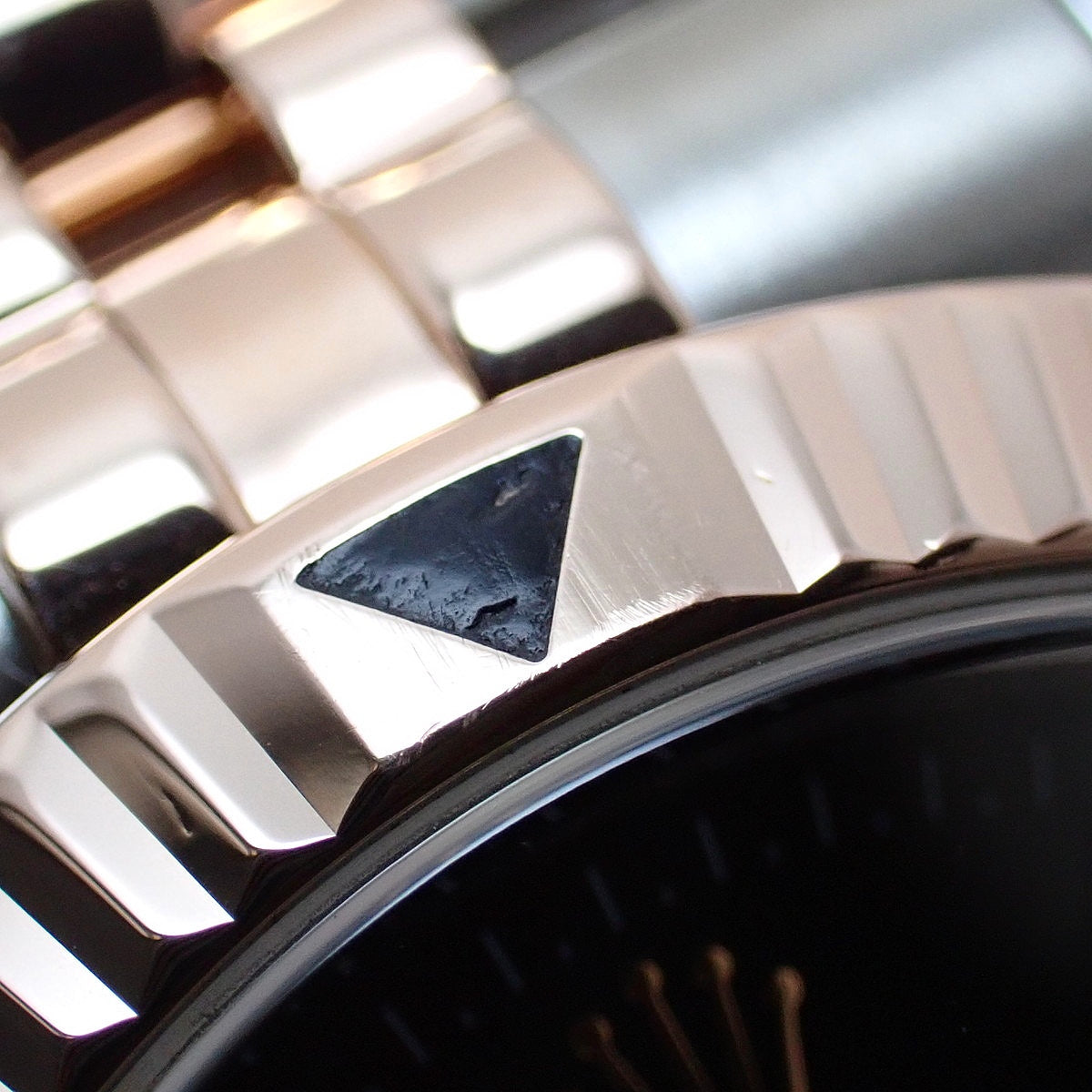 Datejust Turn-O-Graph 116261 PG/SS D Black Automatic Men's