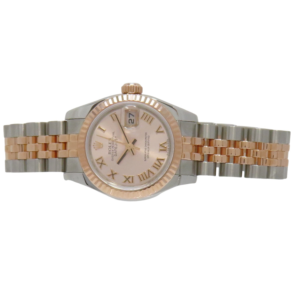 Datejust 179171 PG/SS V-number 粉色自动上链女表