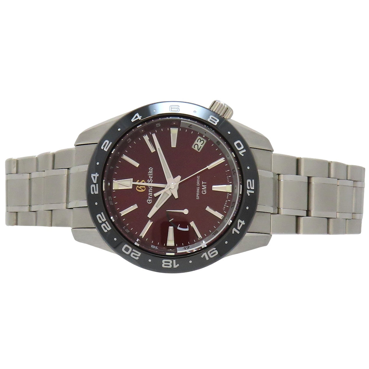 Caliber 9R 20th Anniversary Limited Edition Model SBGE305 Stainless Steel Red Spring Drive Men's
