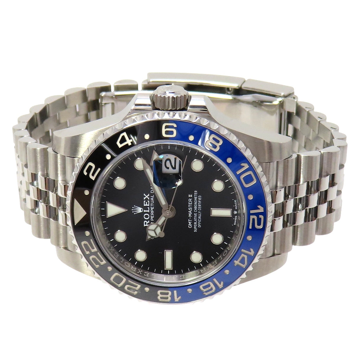 GMT-Master II 126710BLNR 不锈钢随机编号黑色自动男士腕表