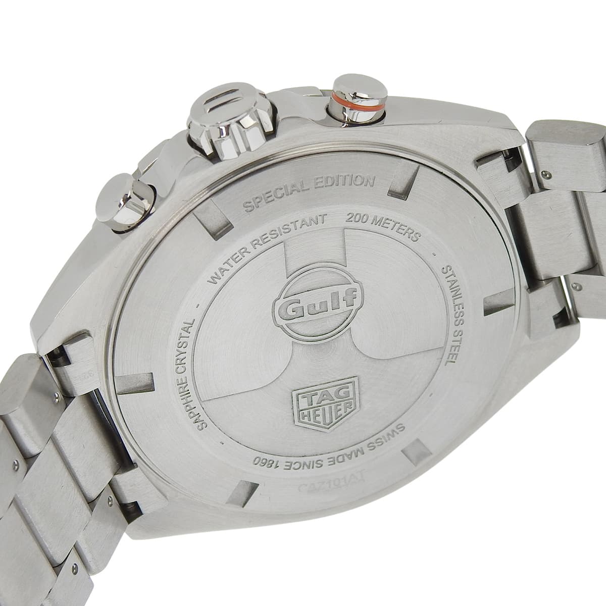 フォーミュラ1 クロノグラフ ガルフ CAZ101AT.BA0842 SS ブルー クオーツ メンズ