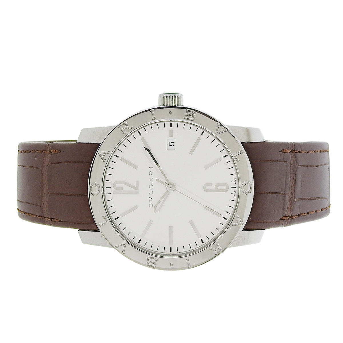 Bvlgari Bvlgari Solotempo BB39WSLD SS Silver Automatic Men's Watch