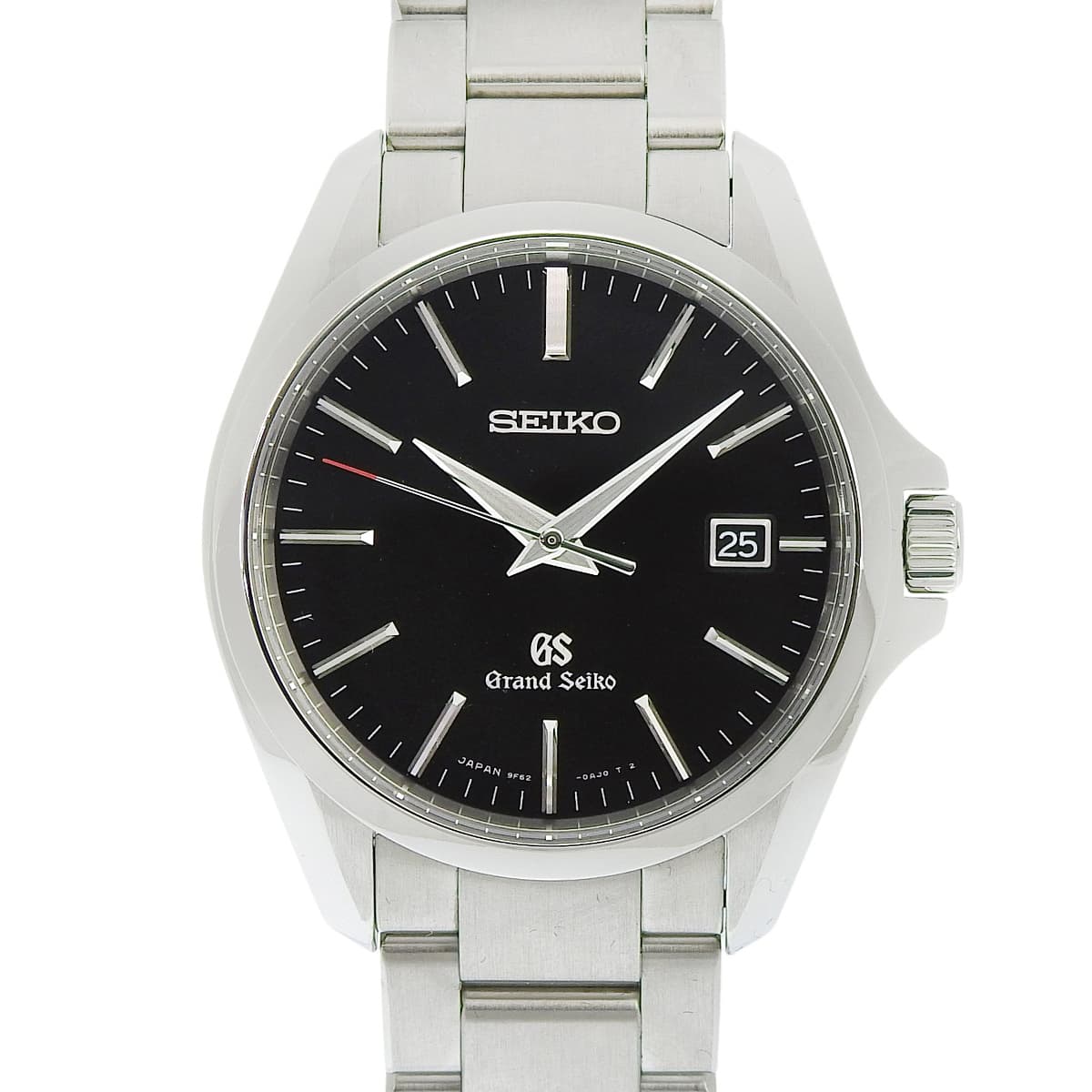 グランドセイコー SBGX083 SS ブラック クオーツ メンズ