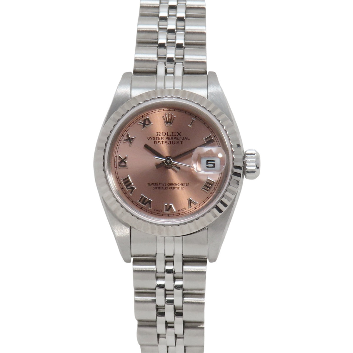 Datejust 79174 WG/SS P编号 粉红金自动上链女表