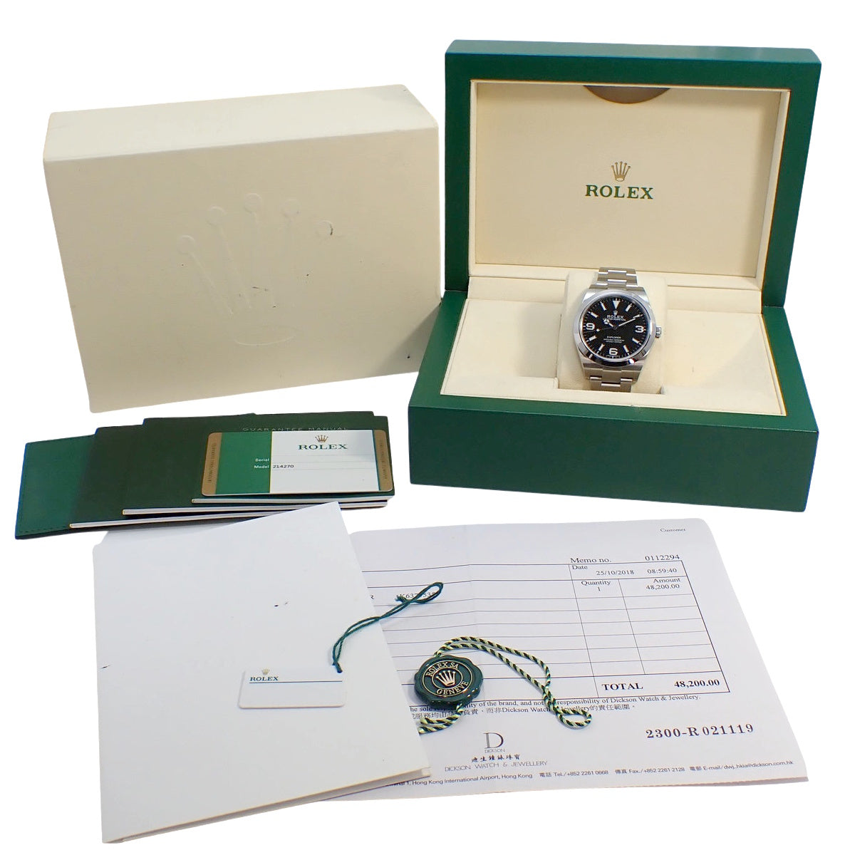 Explorer 1 214270 SS Random Number Black Automatic Men's