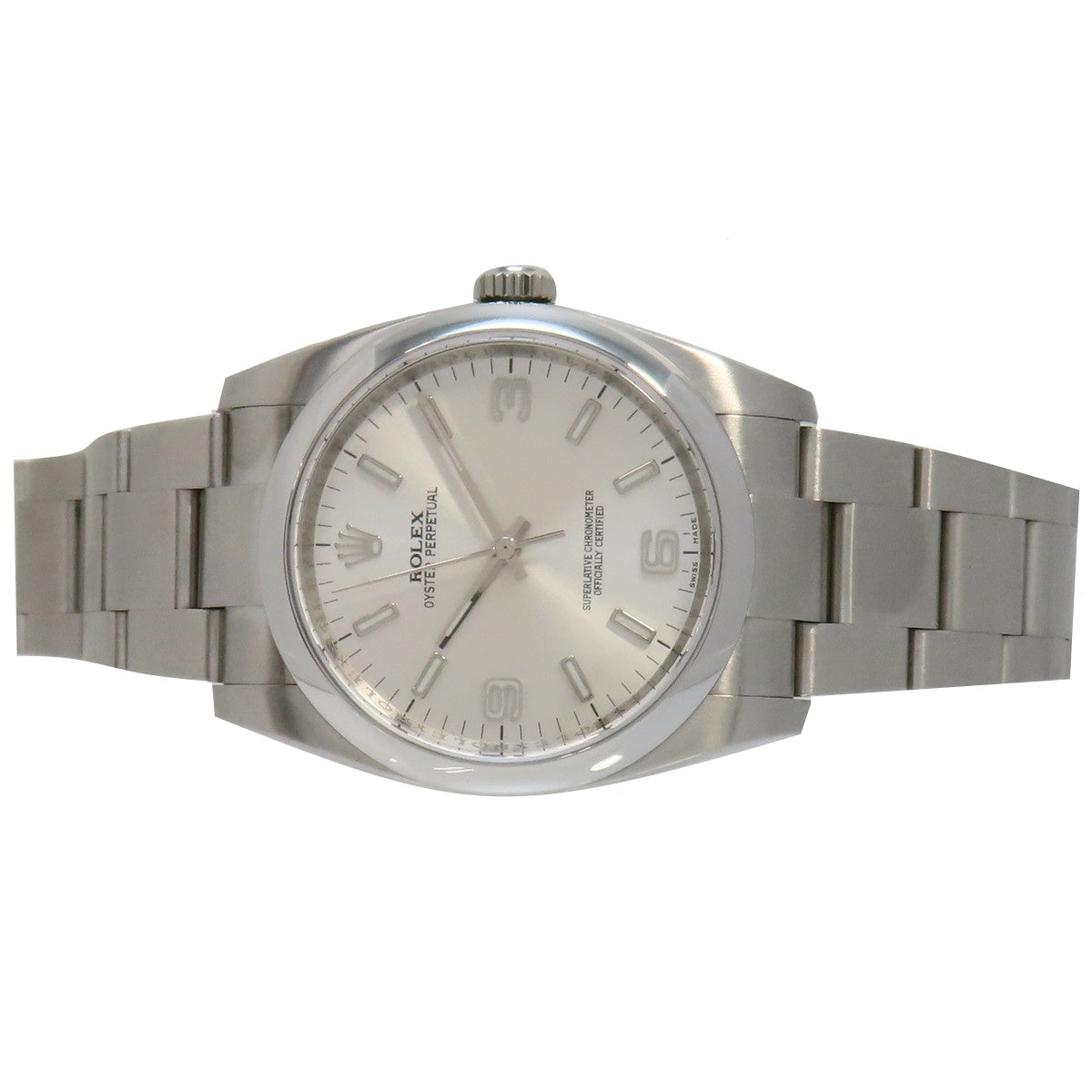 蚝式恒动116000 SS G编号银色自动男士腕表