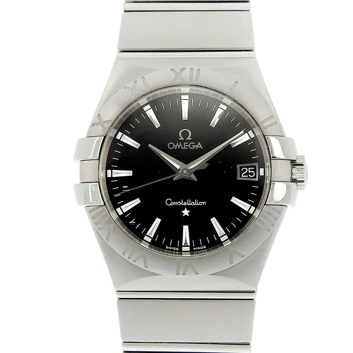 Constellation 123.10.35.60.01.001 SS Black Quartz Men's