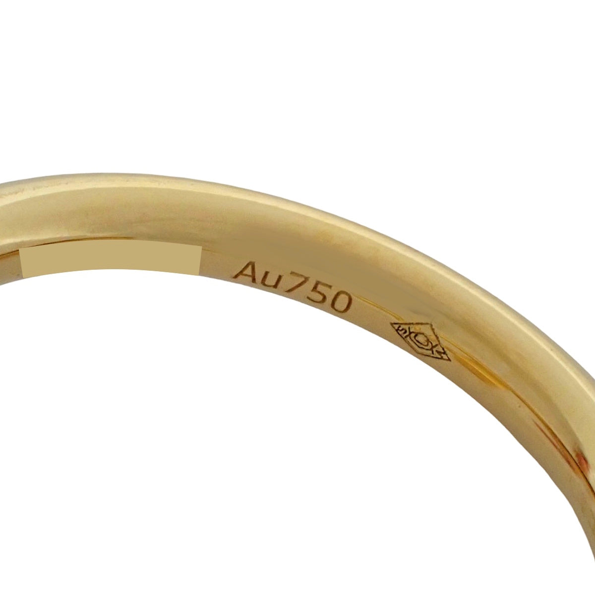 Juste un Clou Hoop Earrings, Small Model, 18K Yellow Gold, 5.2g