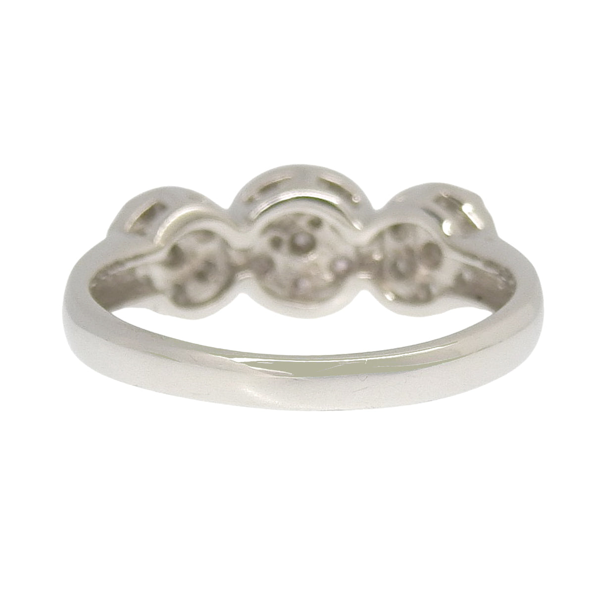 三越粉钻戒指,PD0.20/D0.30,铂金Pt900,5.5克