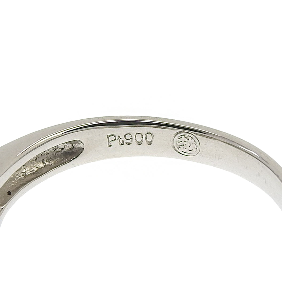 三越粉钻戒指,PD0.20/D0.30,铂金Pt900,5.5克