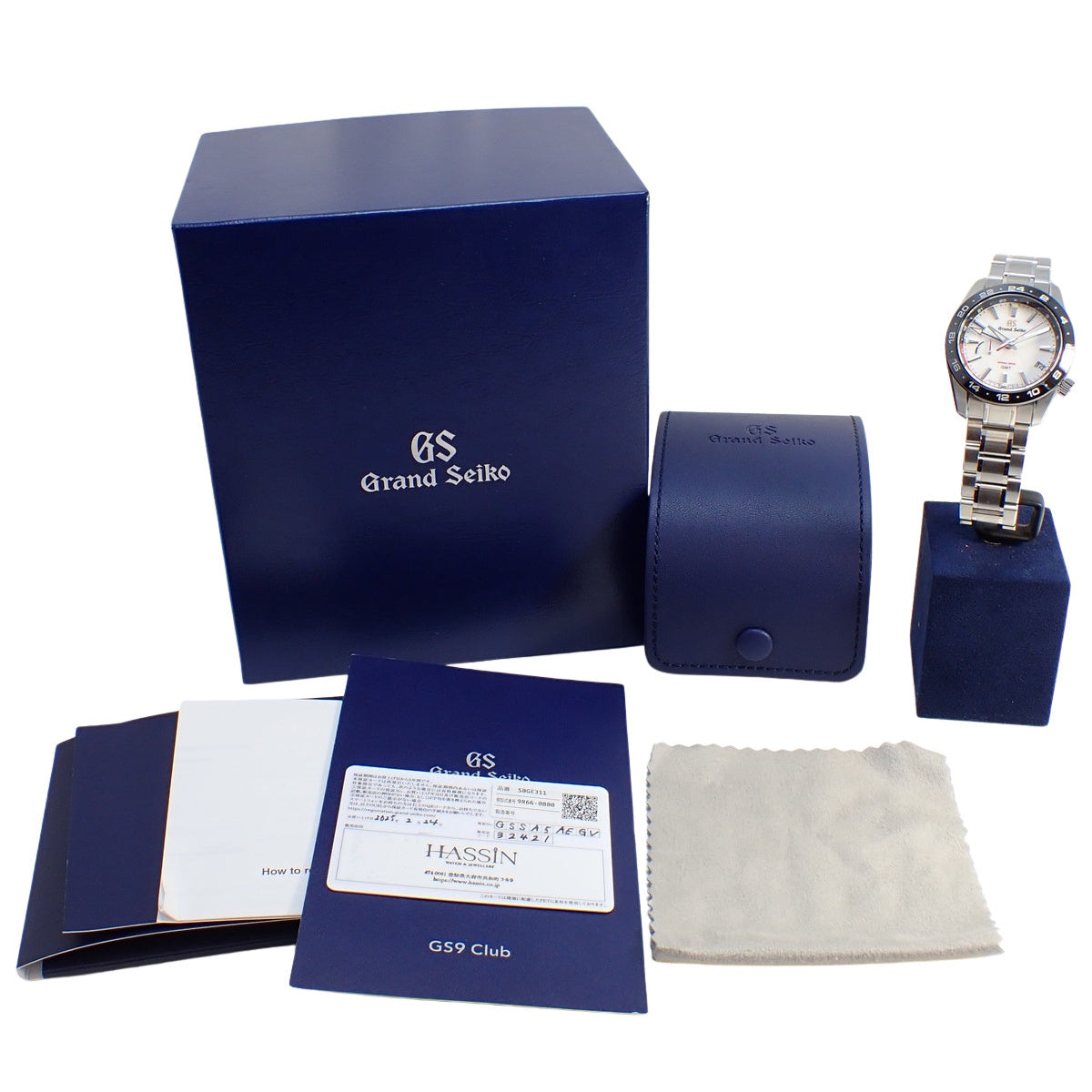 Sports Collection AJHH 20th Anniversary Model SBGE311 SS Snow White Spring Drive Men's Watch