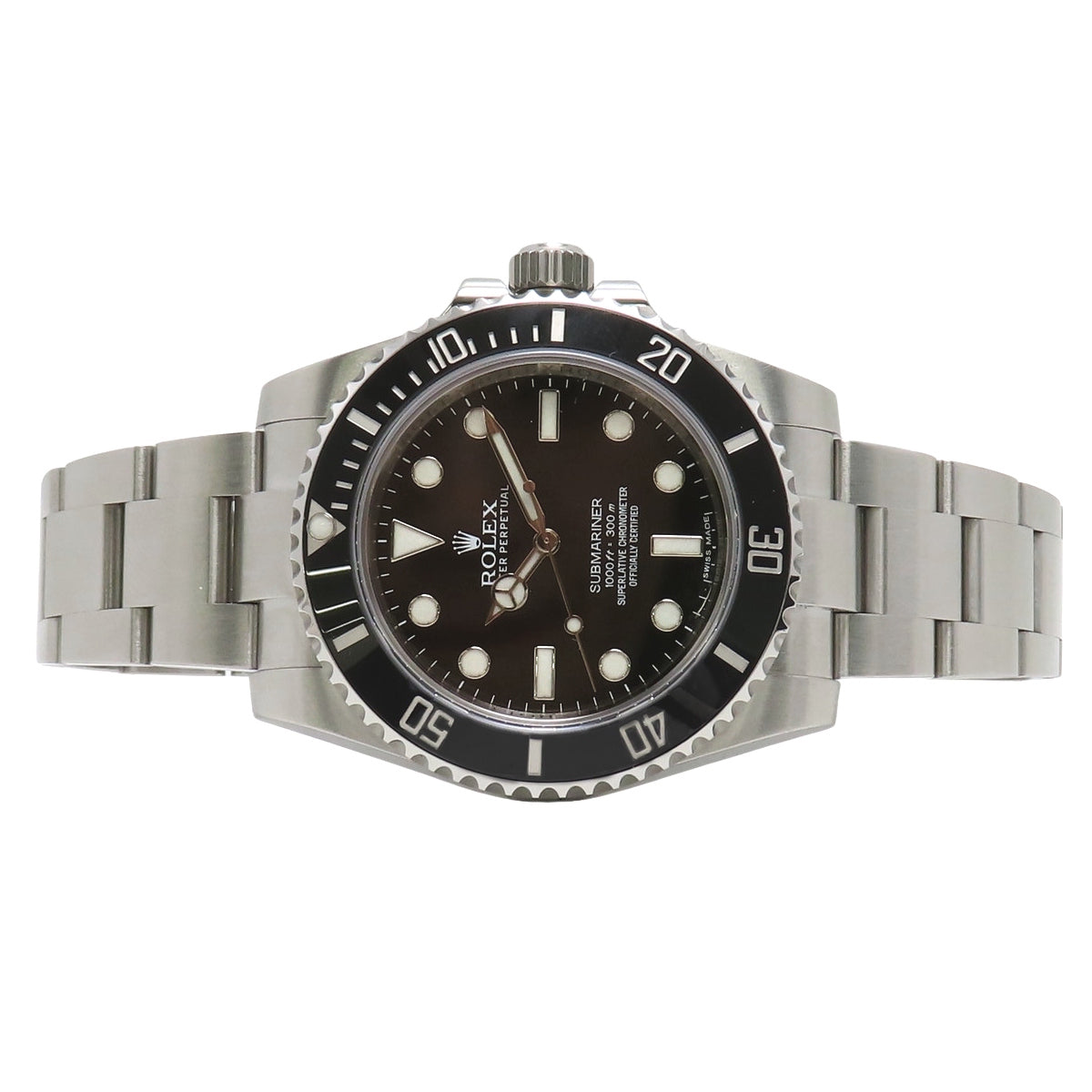 サブマリーナー 114060 SS ランダム番 ブラック 自動巻き メンズ
