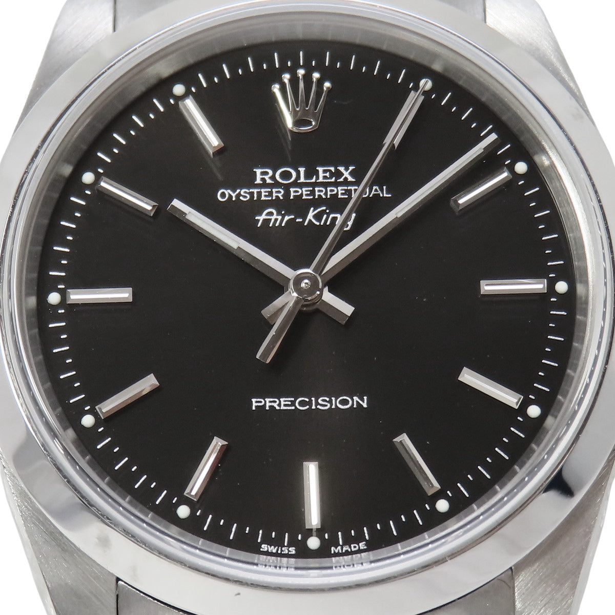 Air King 14000 SS A-number Black Automatic Men's