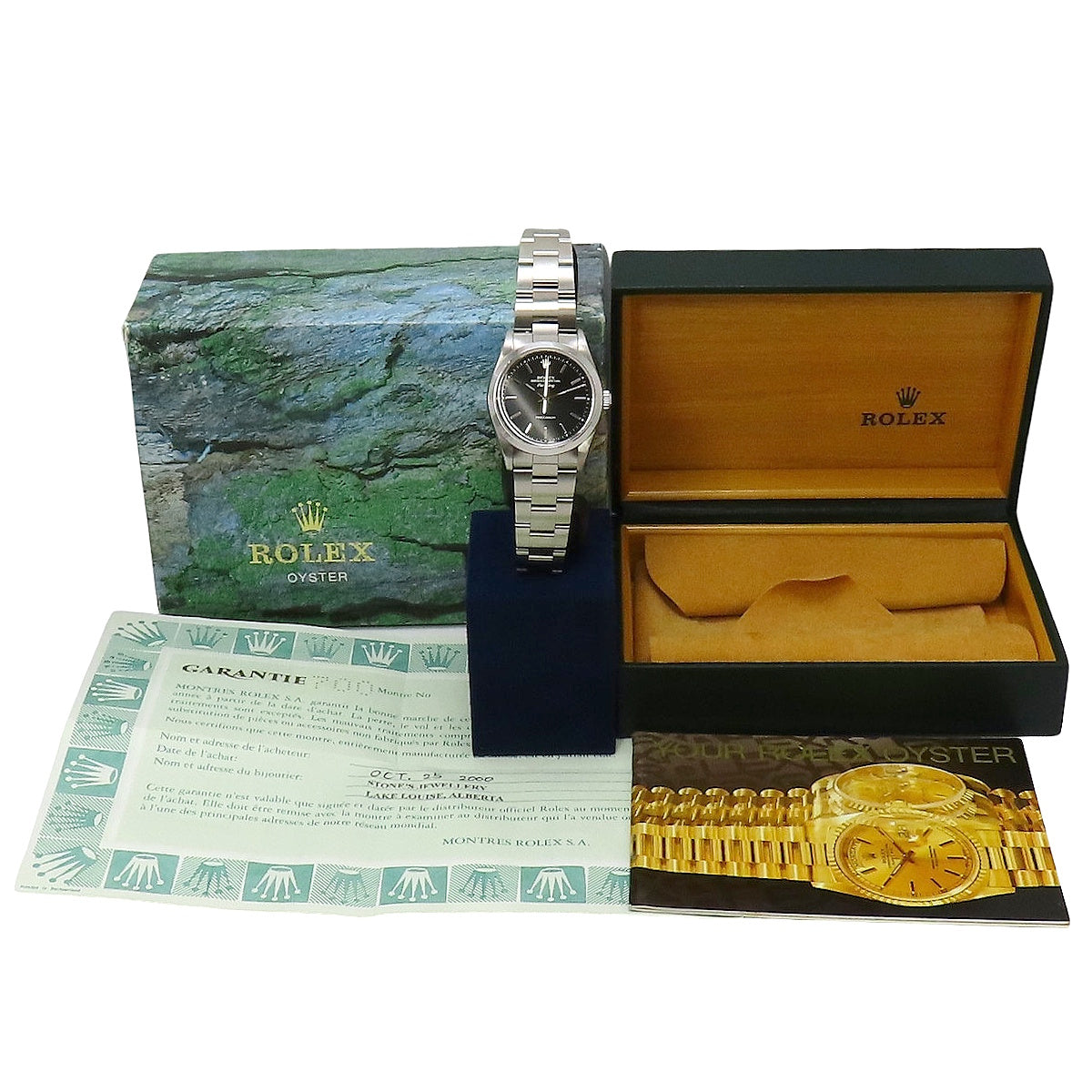 Air King 14000 SS A-number Black Automatic Men's