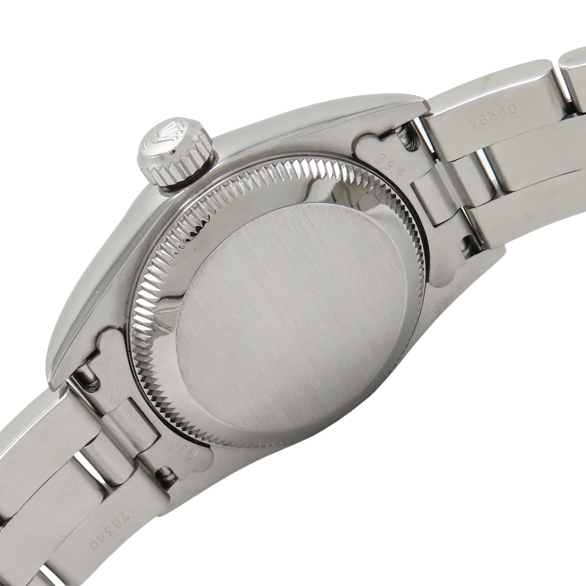 オイスターパーペチュアル 67180 SS U番 ネイビー 自動巻き レディース