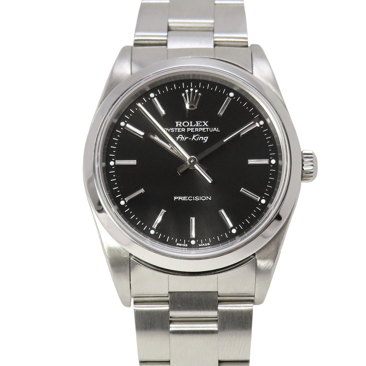 Air King 14000M SS Y-number Black Automatic Men's
