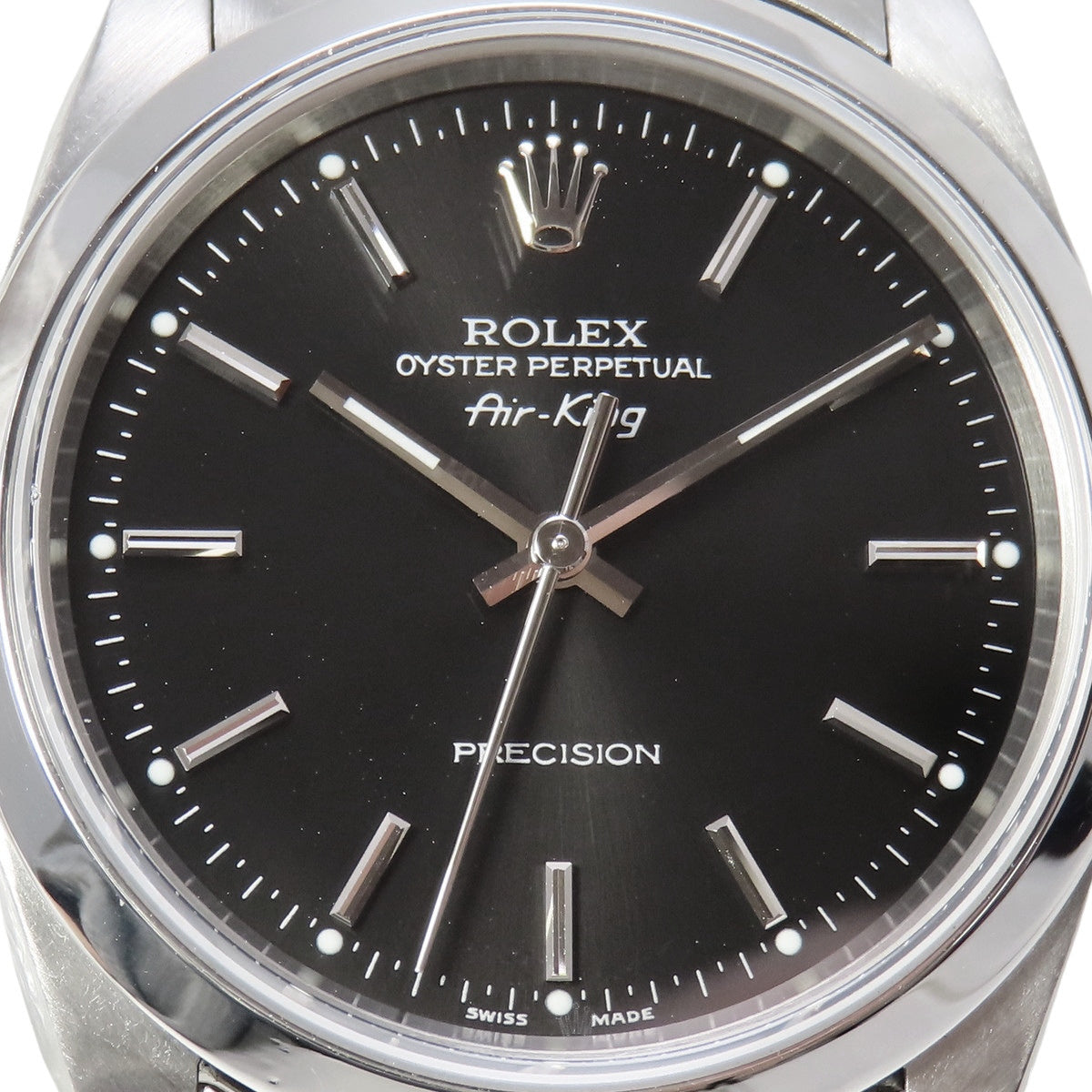 空中霸王14000米SS Y字头黑色自动男士腕表