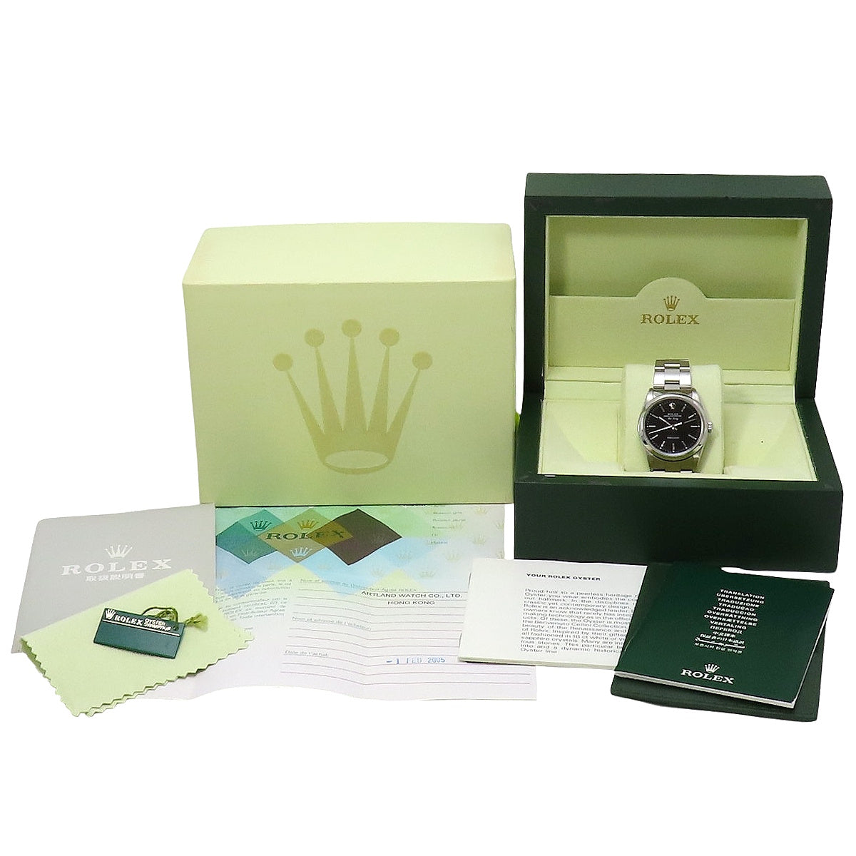Air King 14000M SS Y-number Black Automatic Men's