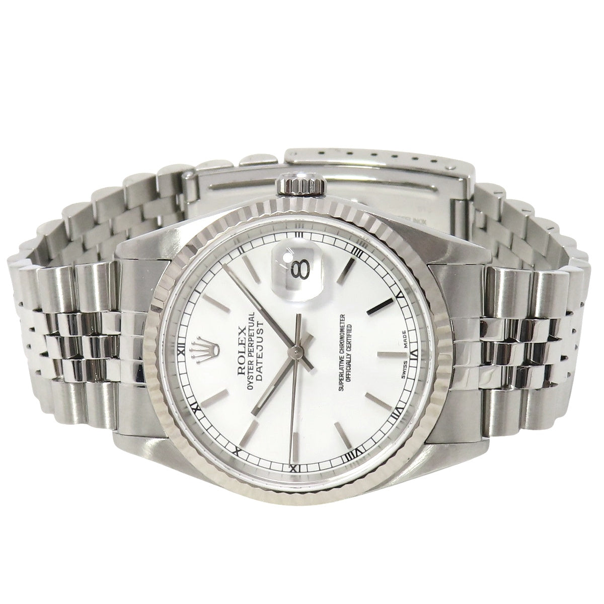 Datejust 16234 白金/不锈钢 K 系列自动男士腕表