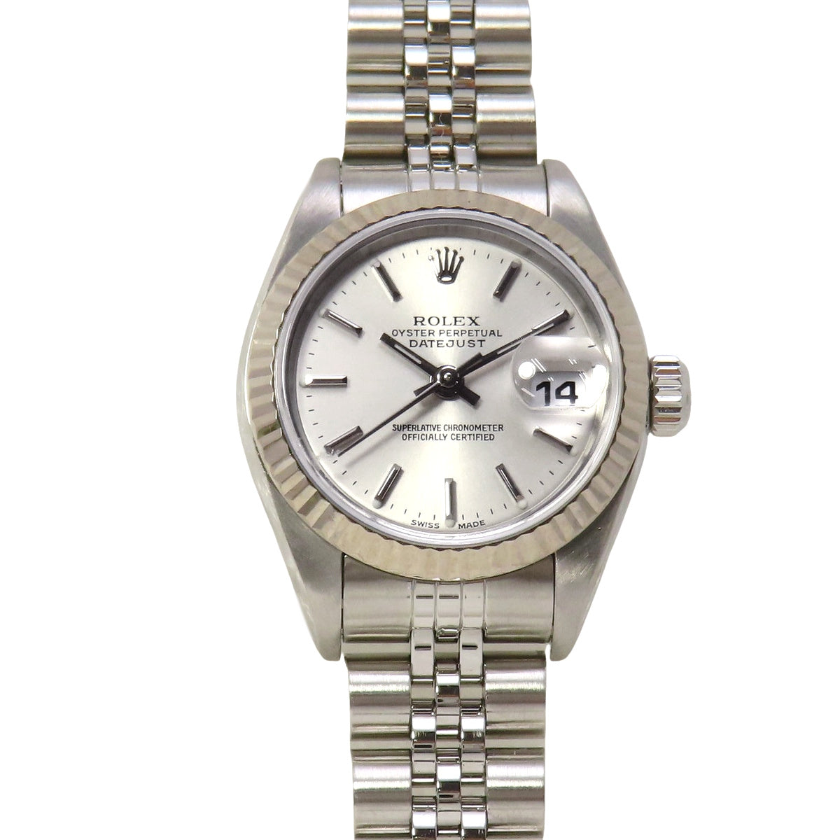 デイトジャスト 79174 WG/SS P番 シルバー 自動巻き レディース