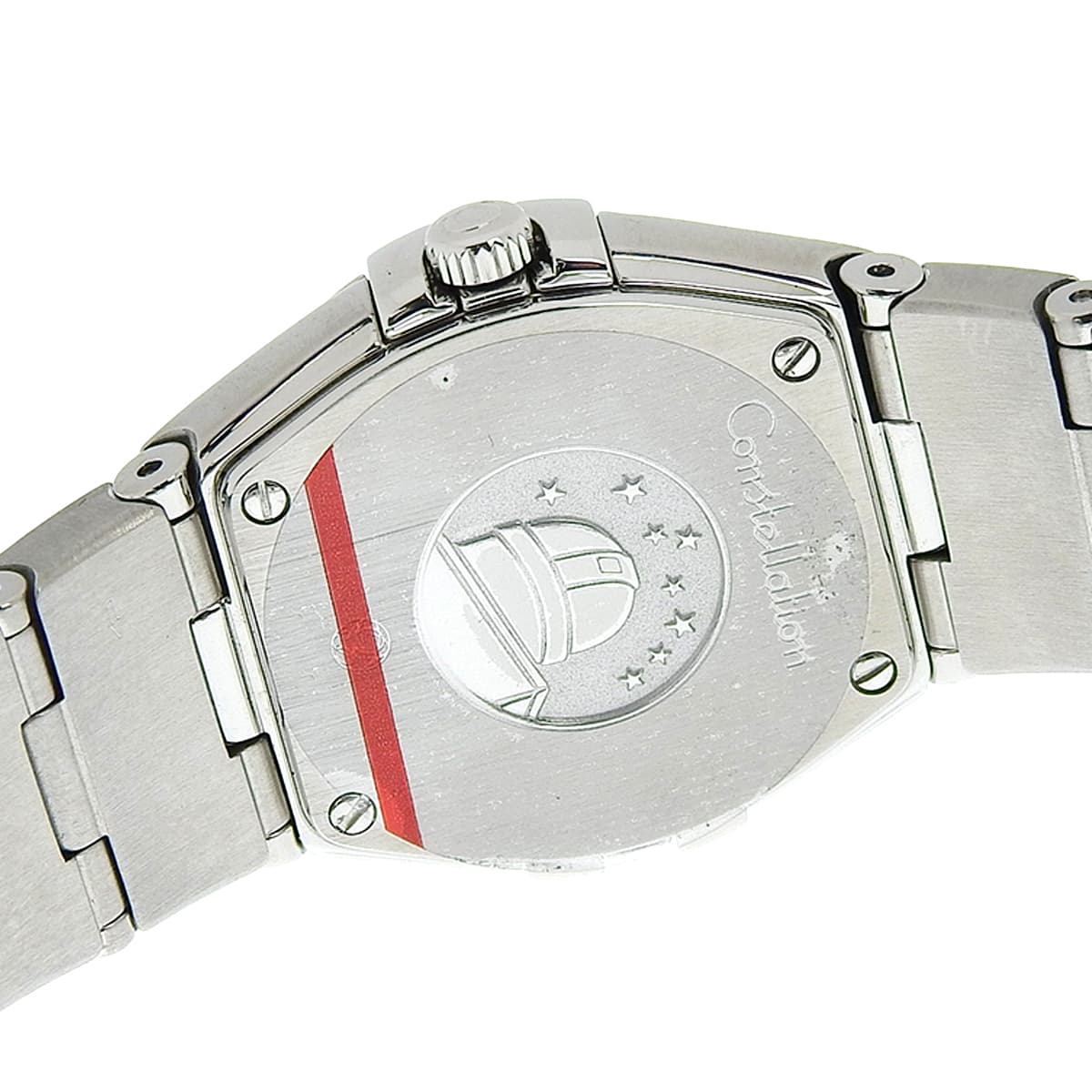 Constellation 123.15.24.60.05.003 SS Shell Dial Bezel Diamond Quartz Women's