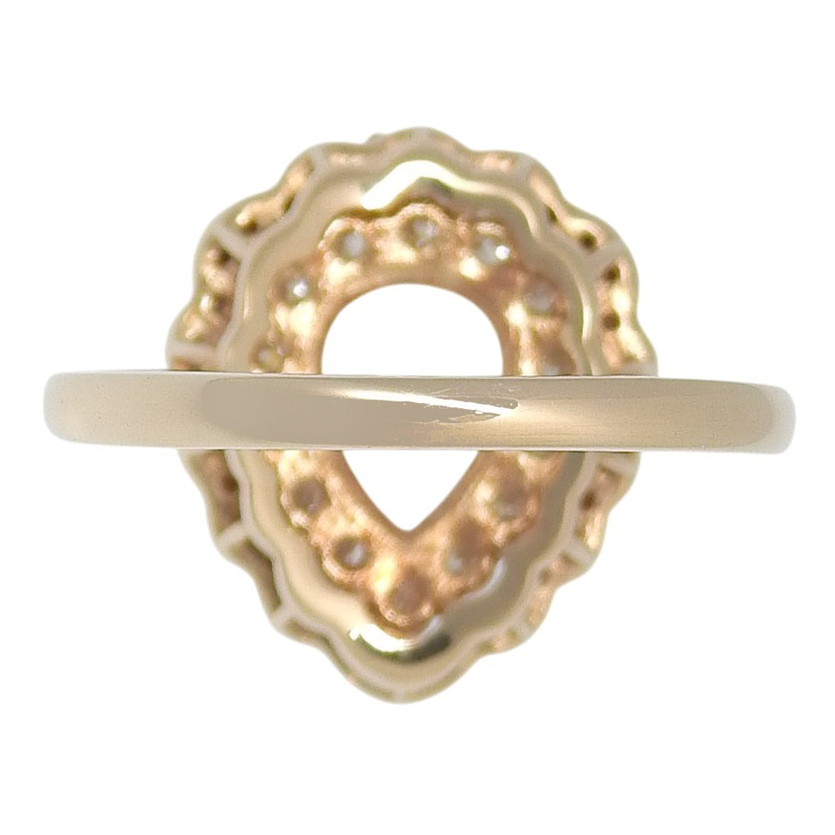 モルガナイト リング M0.90/D0.52 ピンクゴールド K18PG 3.9g