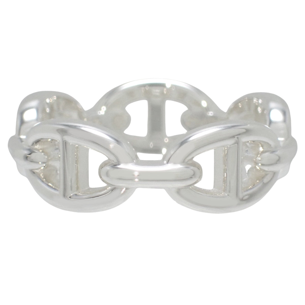 Chaine d'Ancre Enchainee Ring PM Silver SV925