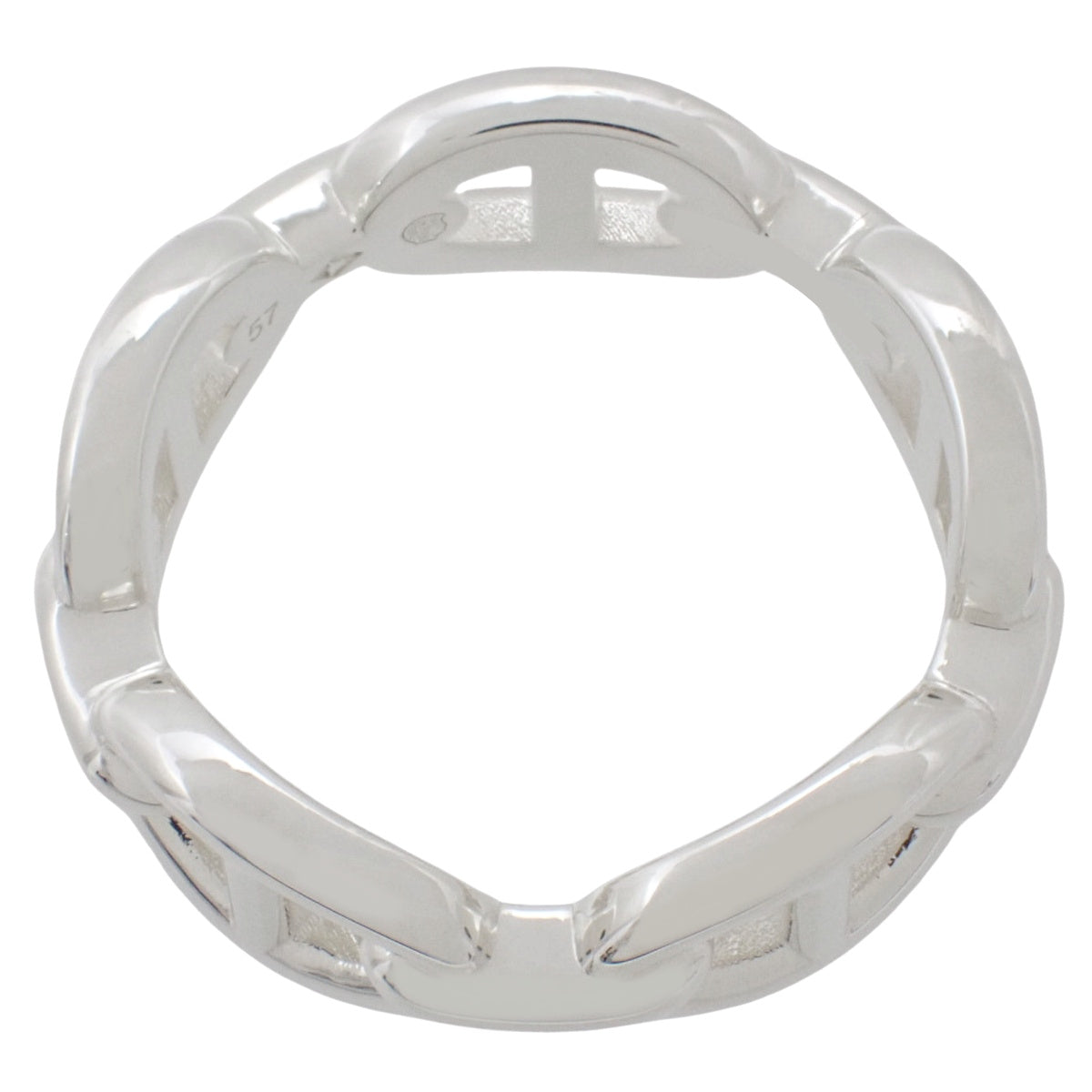 Chaine d'Ancre Enchainee Ring PM Silver SV925