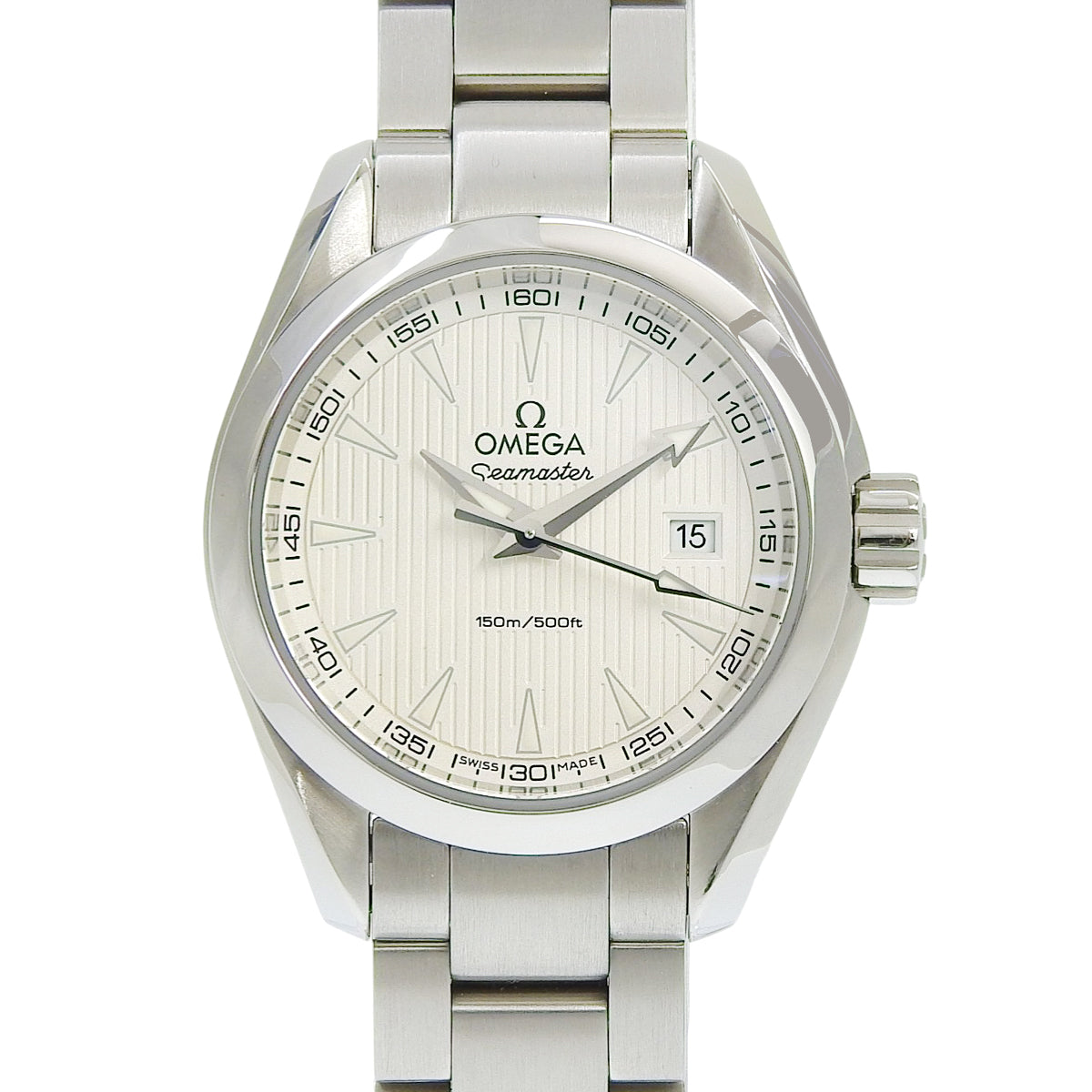 シーマスター アクアテラ 231.10.30.60.02.001 SS シルバー クオーツ レディース
