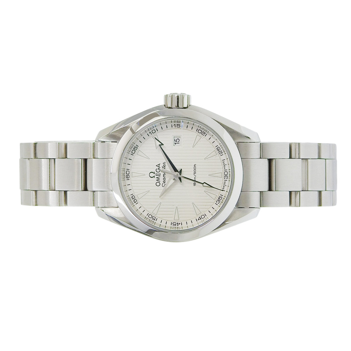 シーマスター アクアテラ 231.10.30.60.02.001 SS シルバー クオーツ レディース