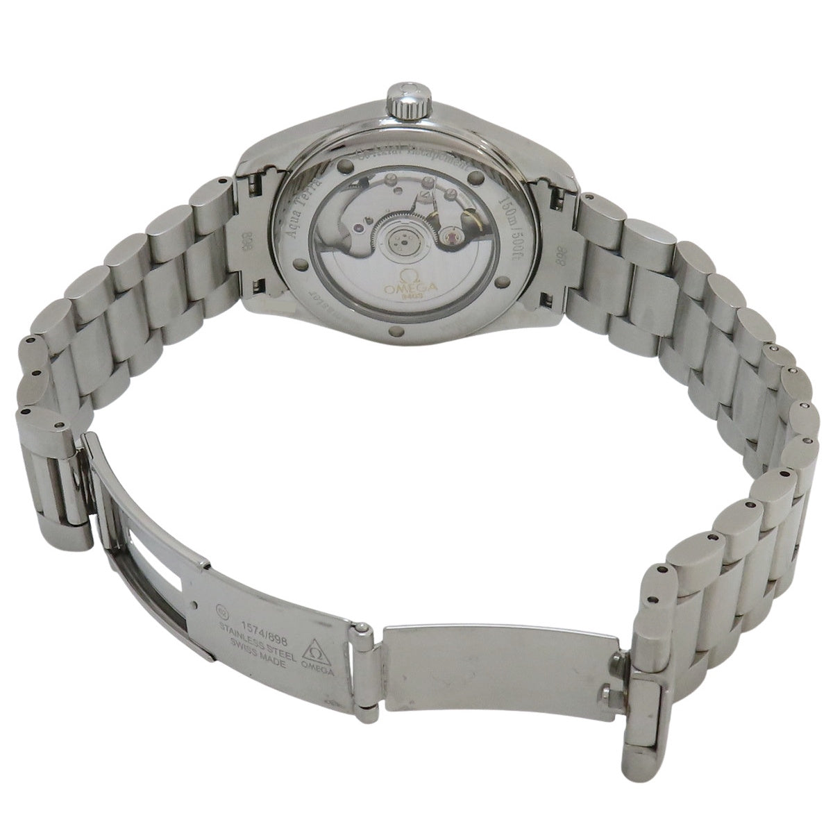 シーマスター アクアテラ レイルマスター 2503.52 SS ブラック 自動巻き メンズ