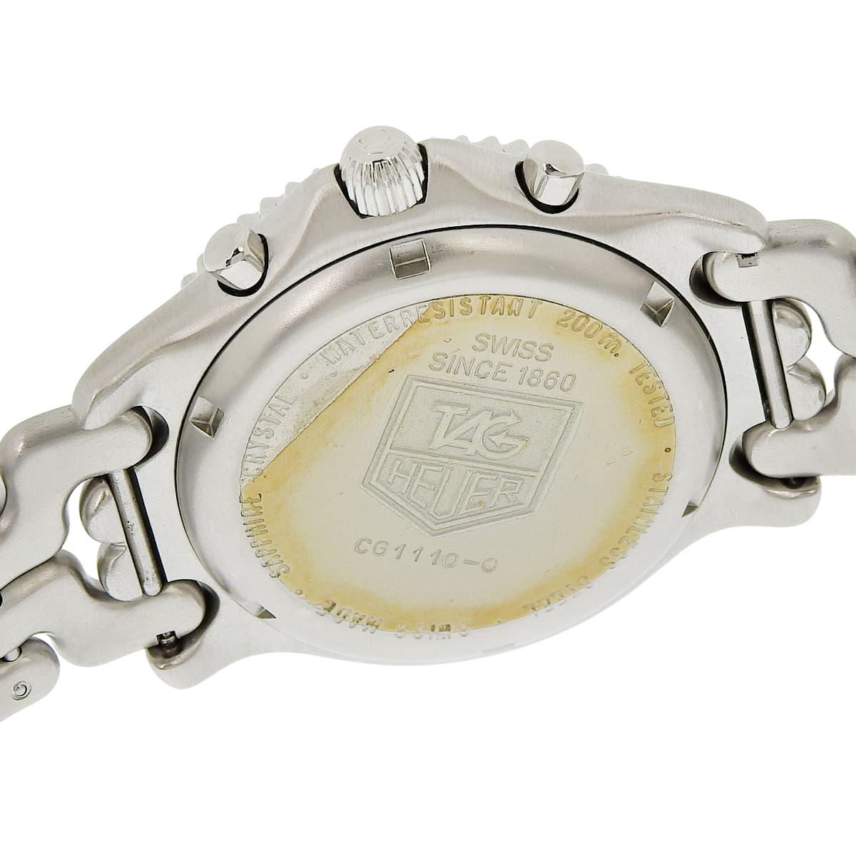 Cell Chronograph CG1110-0 SS 黑色石英男士计时表