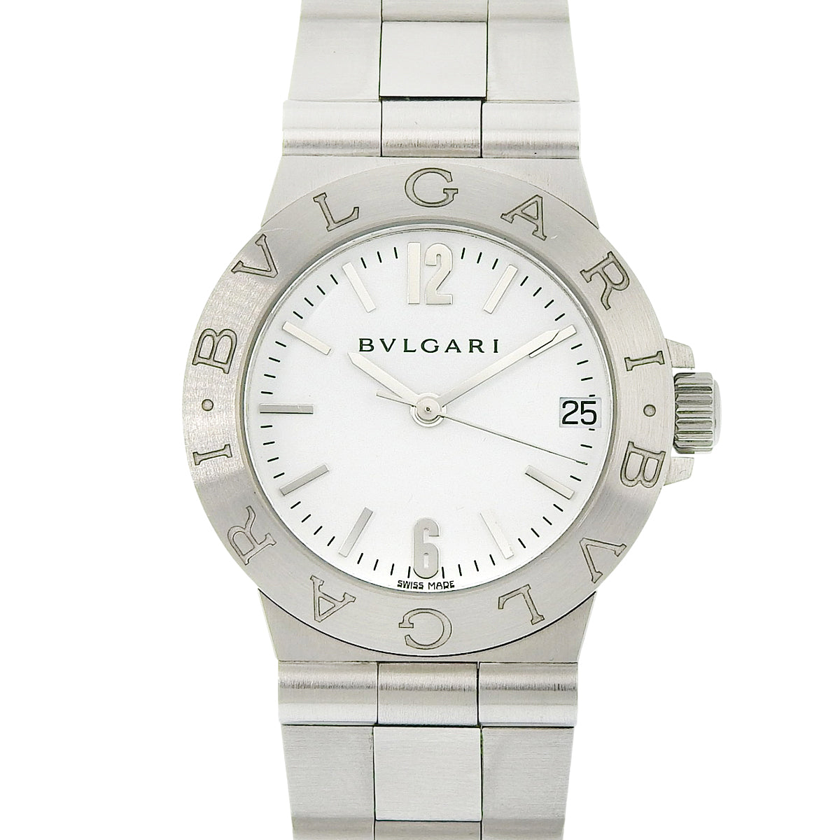 Diagono Sport LCV29S SS White Automatic Women's Watch