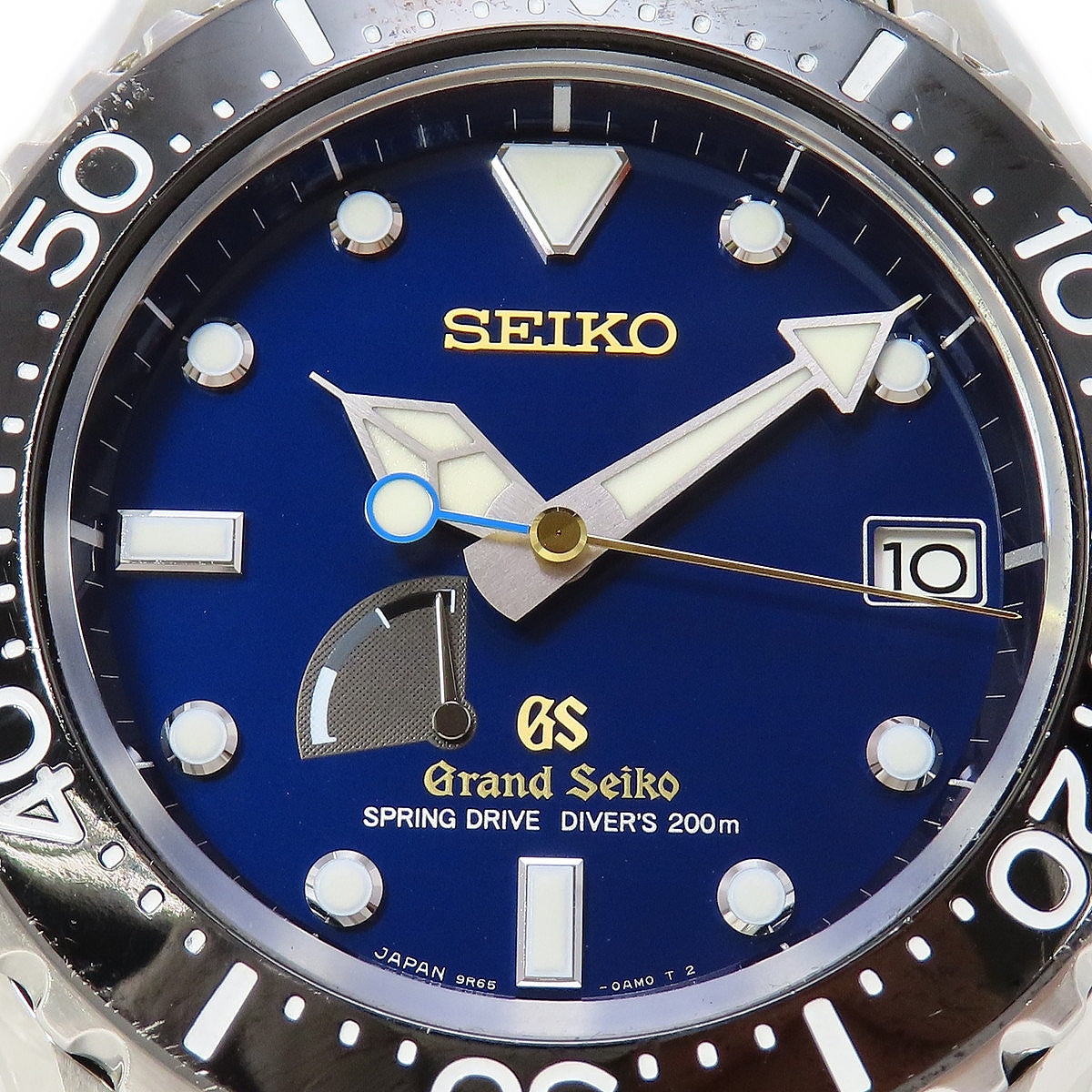 スプリングドライブ アジア限定 SBGA071 SS ブルー メンズ