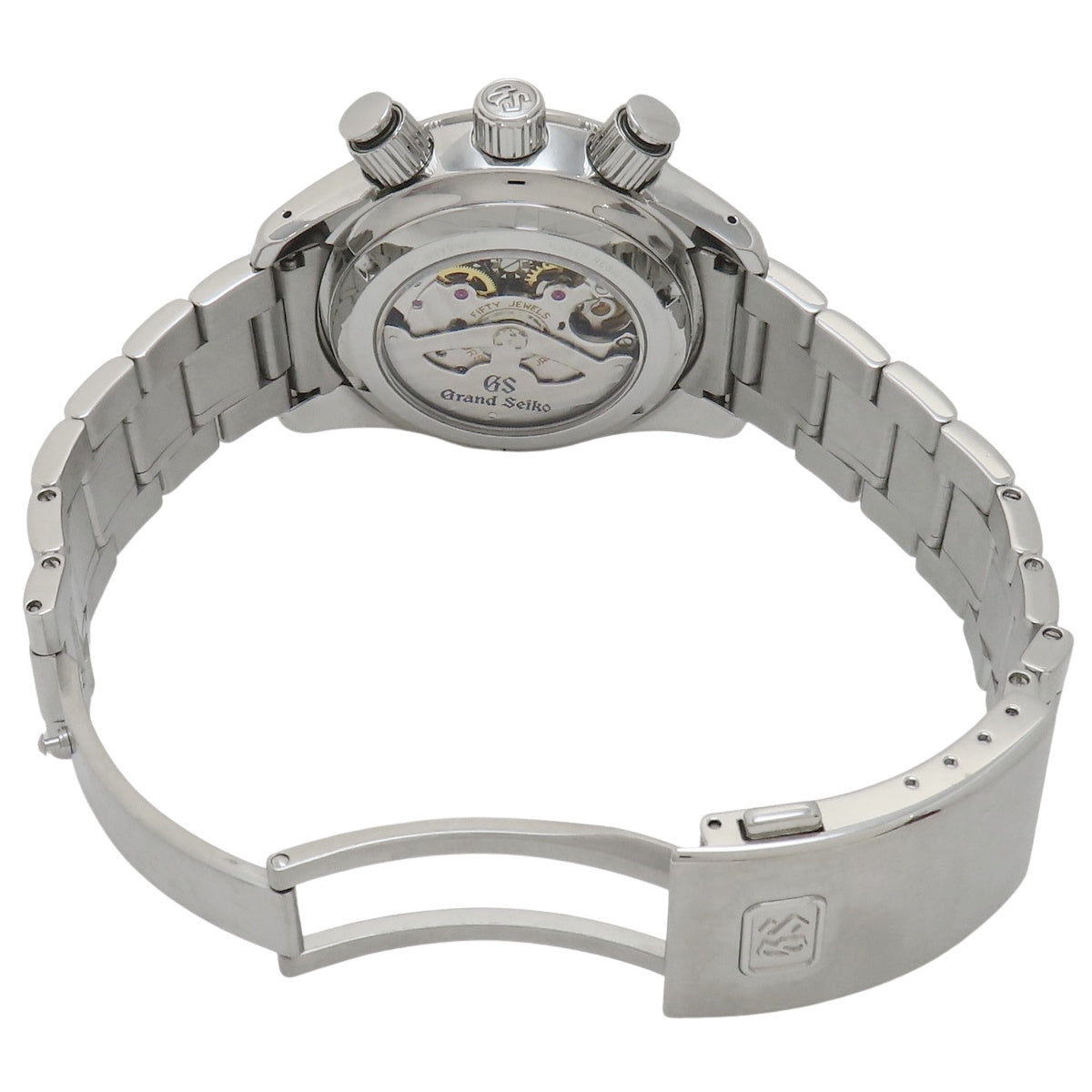 Spring Drive Chronograph GMT SBGC001 SS 银色 男士腕表