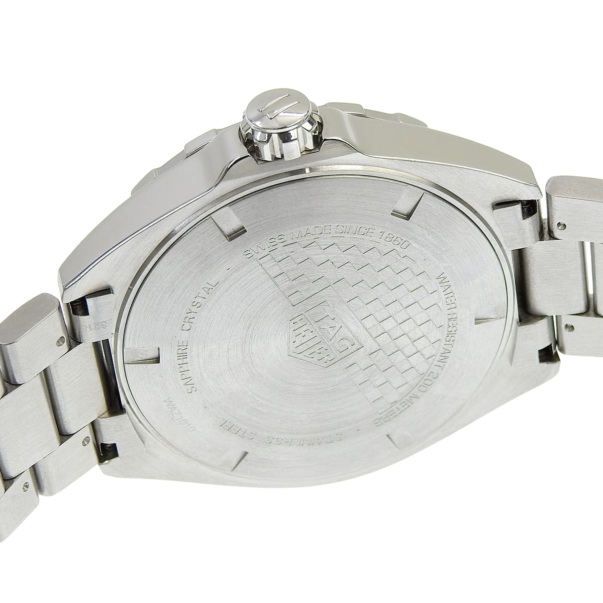 フォーミュラ1 デイト WAZ1010 SS ブルー クオーツ レディース