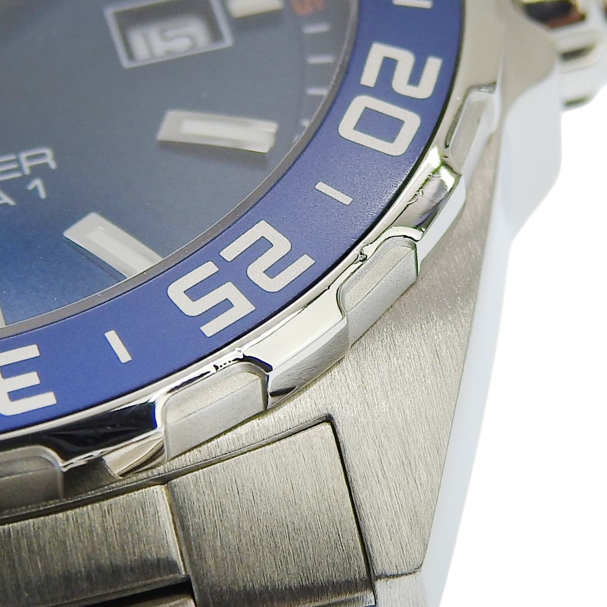 フォーミュラ1 デイト WAZ1010 SS ブルー クオーツ レディース