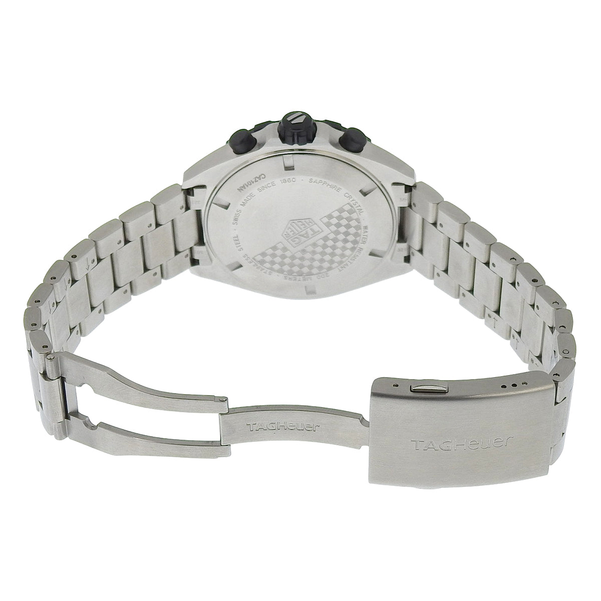 フォーミュラ1 クロノグラフ CAZ101AN.BA0842 SS レッド クオーツ メンズ