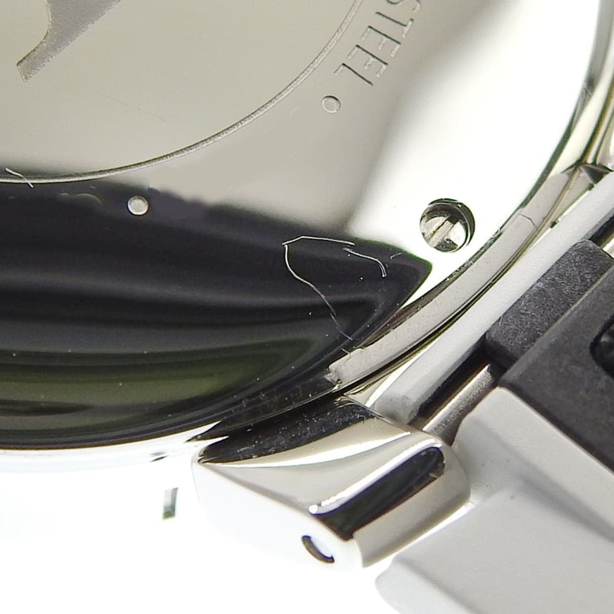 Tambour Moon Dual Time MM 12PD QA108 SS/Rubber Diamond Indexes Quartz Ladies