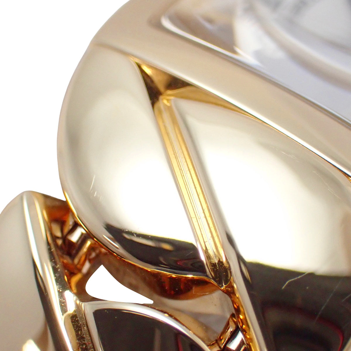 ラドーニャSM W640020H YG シルバー クオーツ レディース