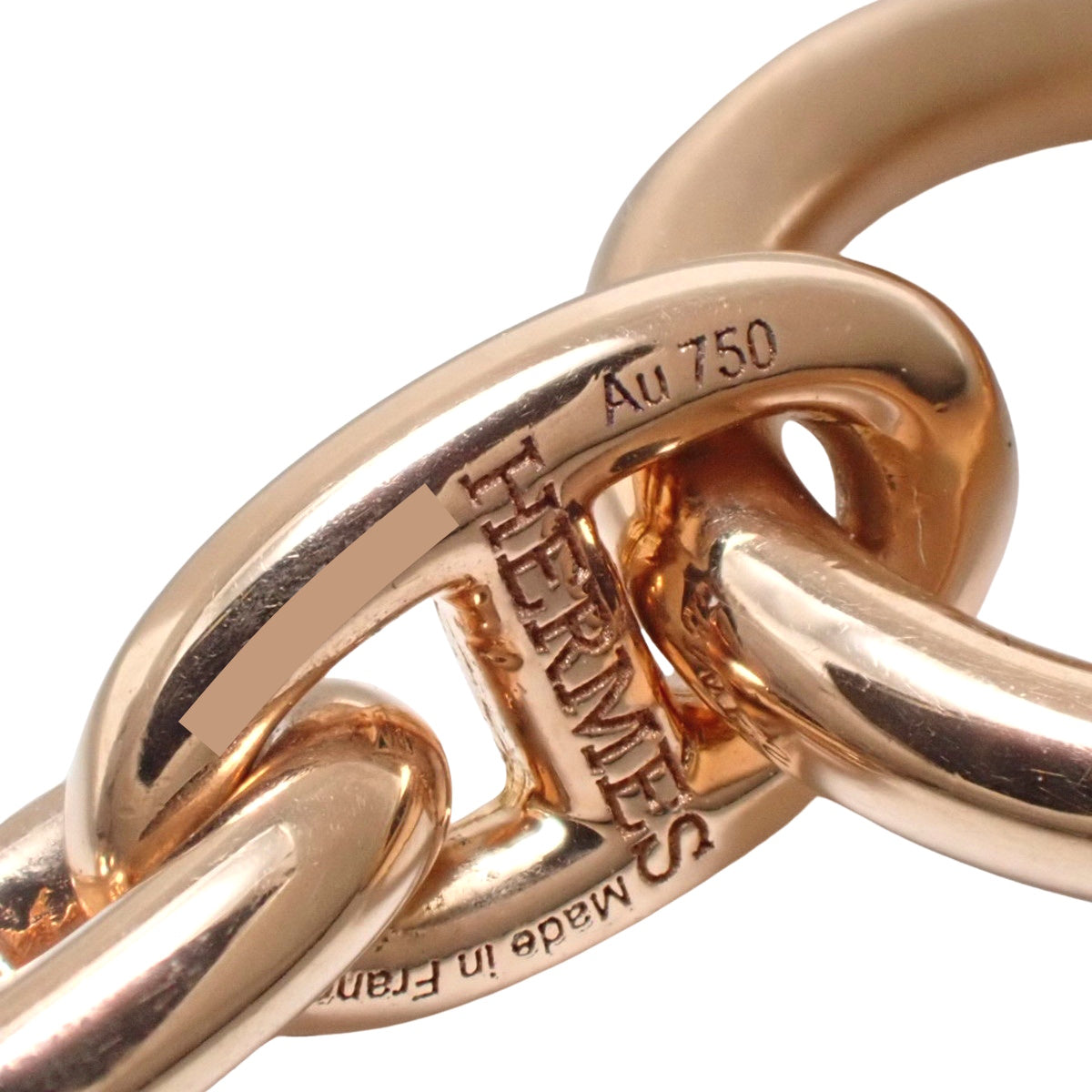 シェーヌダンクルTPM ネックレス ピンクゴールド K18PG 62コマ