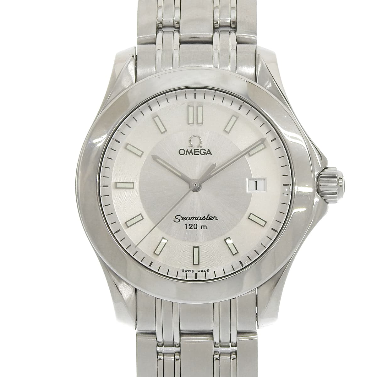 シーマスター120 2511.32 SS シルバー クオーツ メンズ