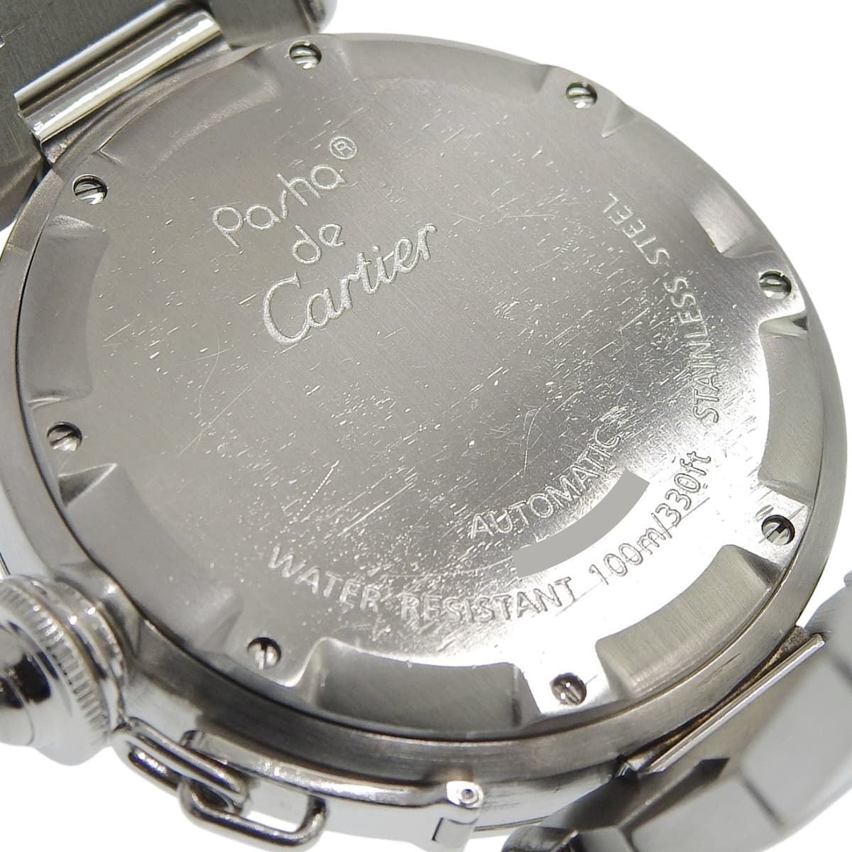 Pasha C W31074M7 SS White Automatic Men's