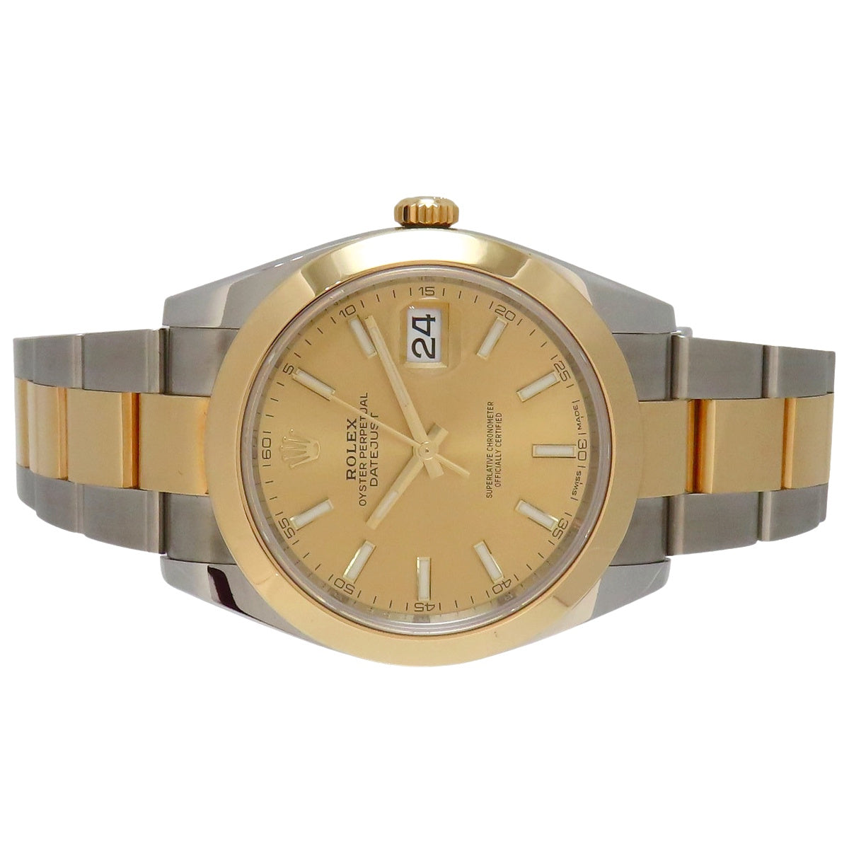 Datejust 126303 YG/SS 随机编号黄金自动男士腕表