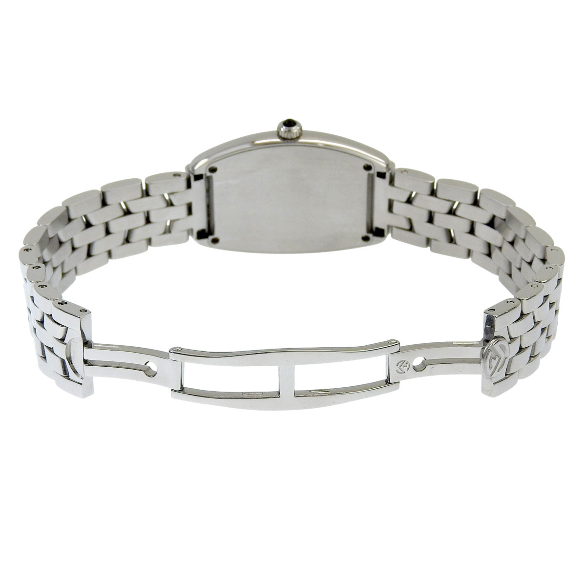 Tonneau Curvex 1752QZ SS Black Quartz Women's