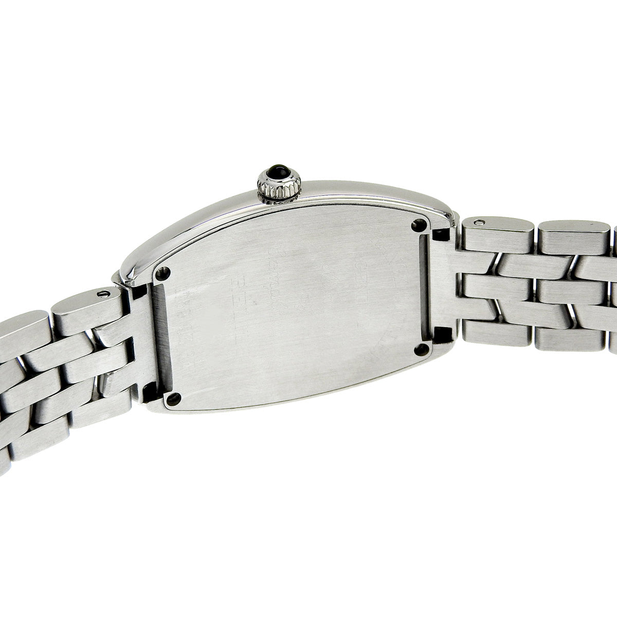 Tonneau Curvex 1752QZ SS Black Quartz Women's