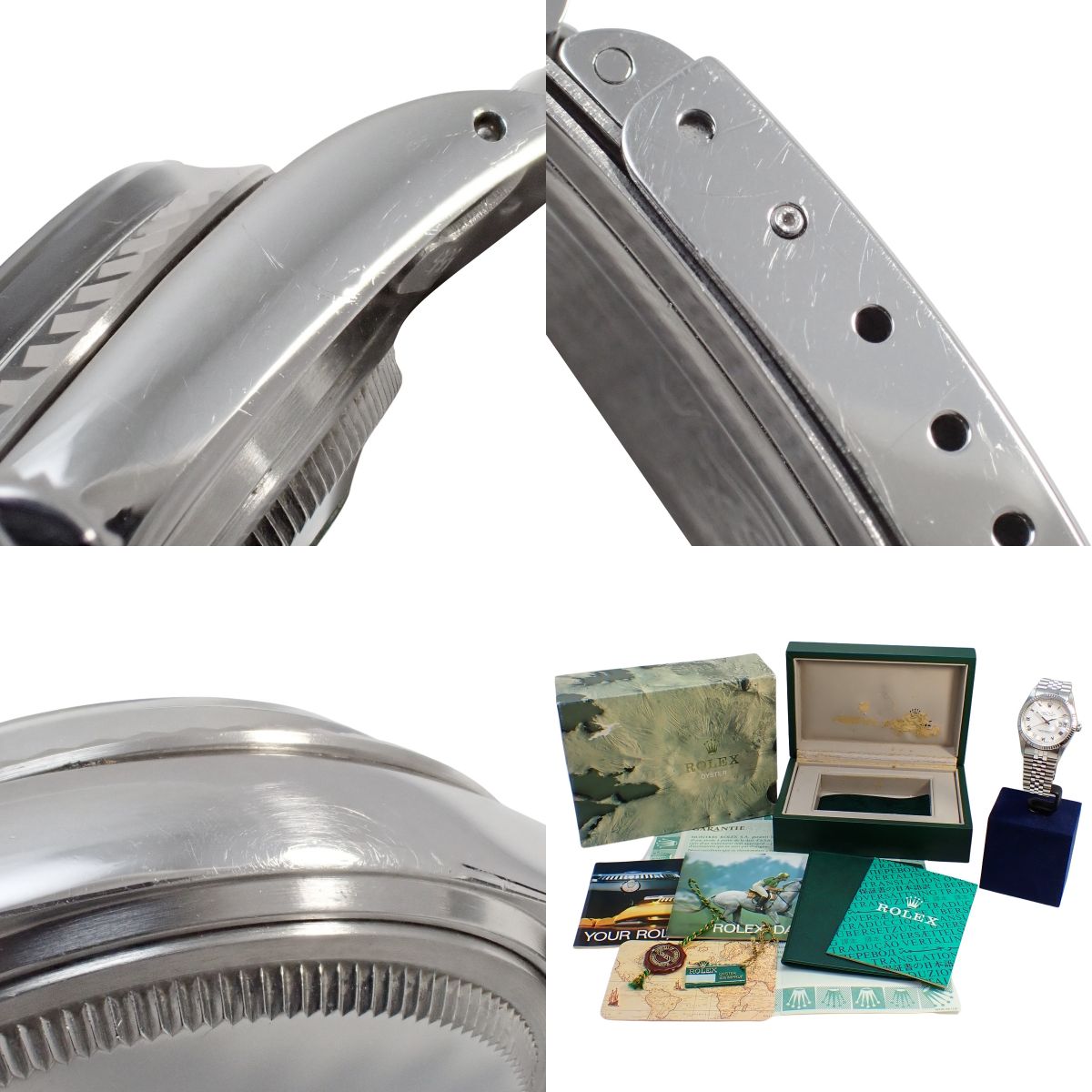 Datejust 16014 白金/不锈钢 R 编号自动男士腕表