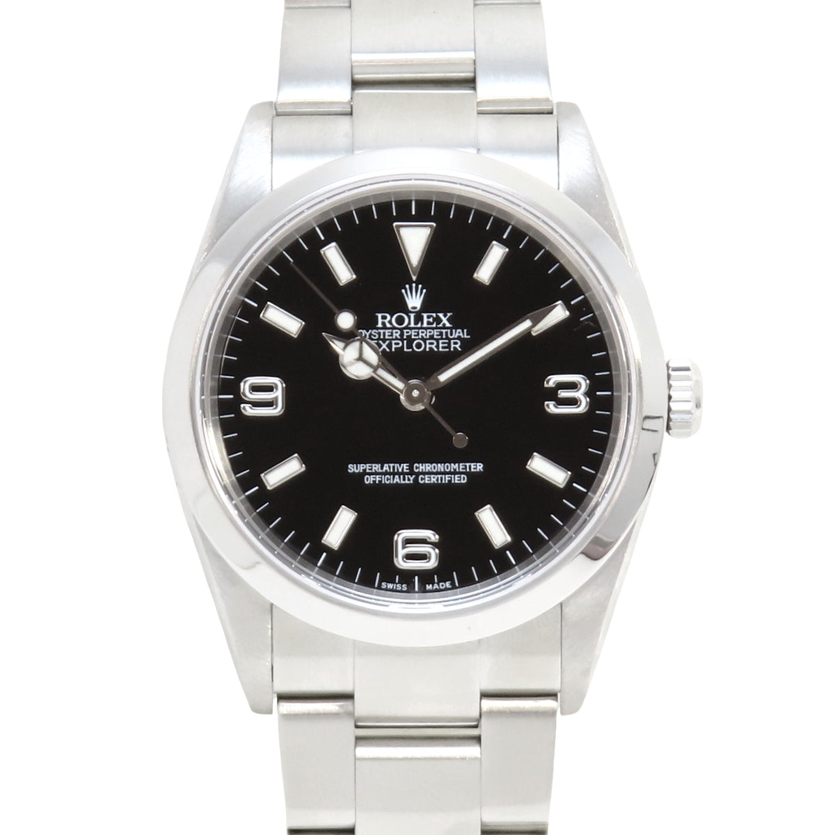 エクスプローラー 114270 SS ブラック 自動巻き メンズ